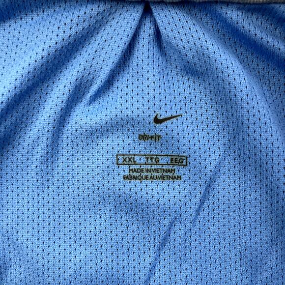 Nike Tennis Jacket Adult XXL Navy Blue Dri-Fit Full Zip Swoosh Logo Sportswear - Picture 8 of 14